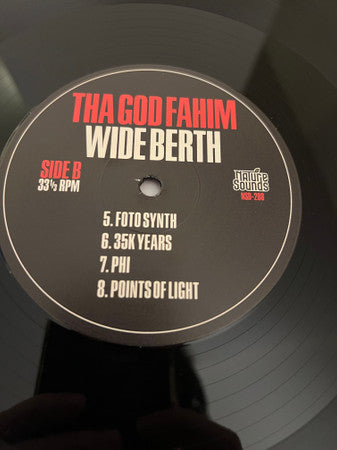 ThaGodFahim : Wide Berth (LP)