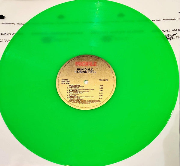 Run-DMC : Raising Hell (LP, Album, Club, RE, RP, Gre)