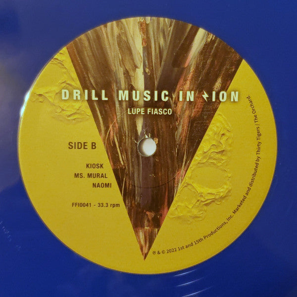 Lupe Fiasco : Drill Music In Zion (LP + LP, S/Sided, Etch + Album, Ltd, Blu)