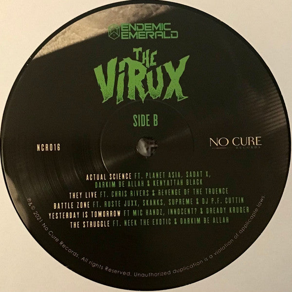 Endemic Emerald : The Virux (LP, Album)