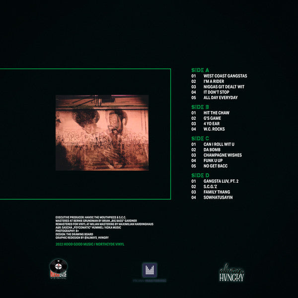 South Central Cartel : All Day Everyday (2xLP, Album, Ltd, Num, RE, RM, Gre)