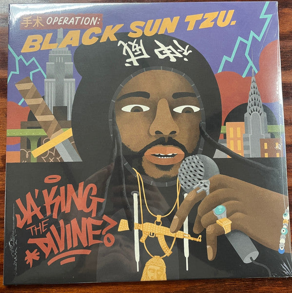 Ja'King The Divine : 手术: Black Sun Tzu (2xLP, Album, Ltd, Num, Swi)