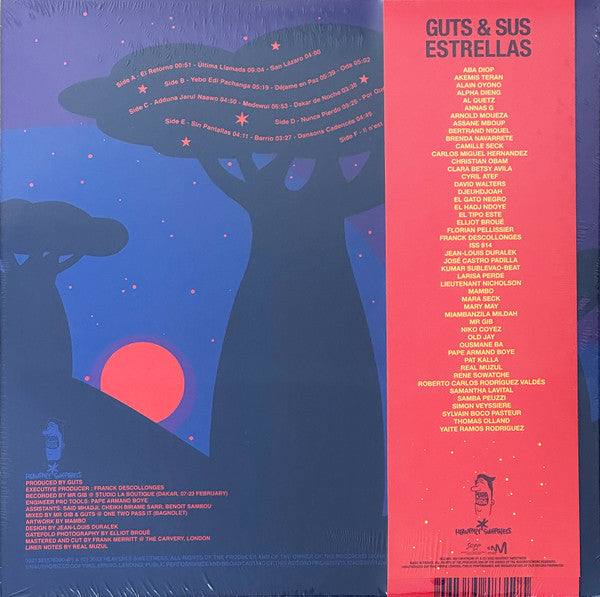 Guts : Estrellas (3xLP, Album, Ltd, Blu)