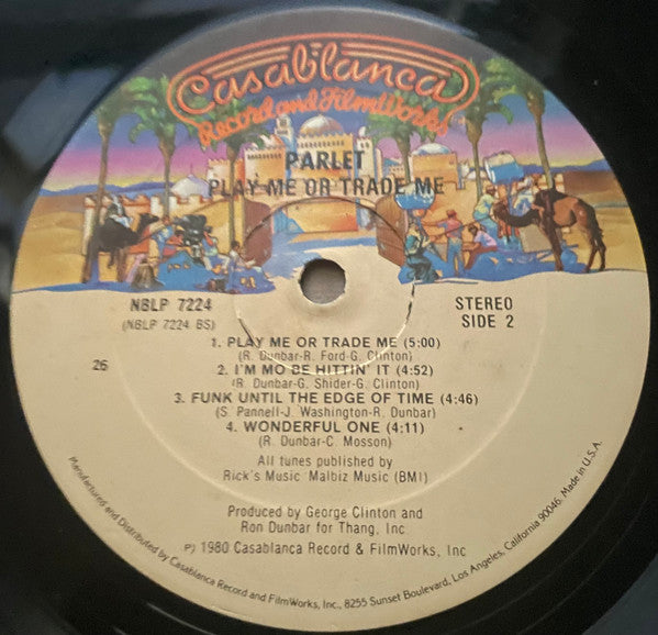 Parlet : Play Me Or Trade Me (LP, Album, PRC)