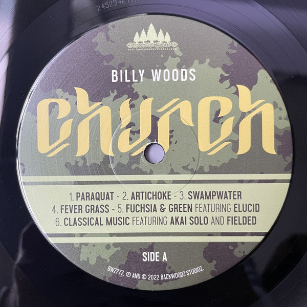 Billy Woods : Church (LP, Album)