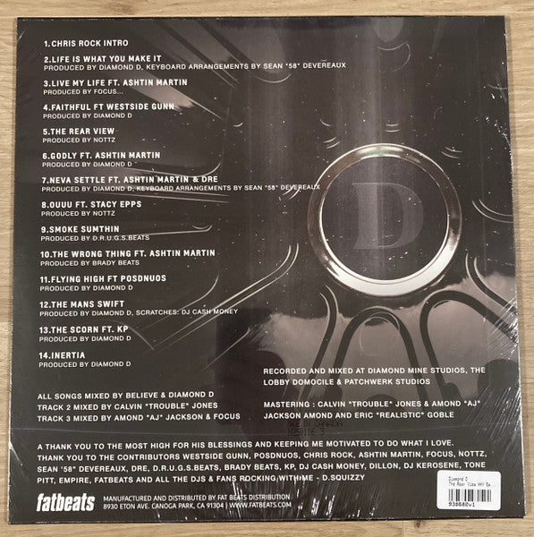 Diamond D : The Rear View (LP, Album, Ltd, Blu)