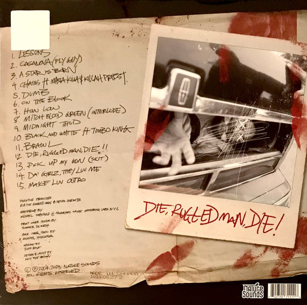 R.A. The Rugged Man : Die, Rugged Man, Die! (2xLP, Album, RE, Alt)
