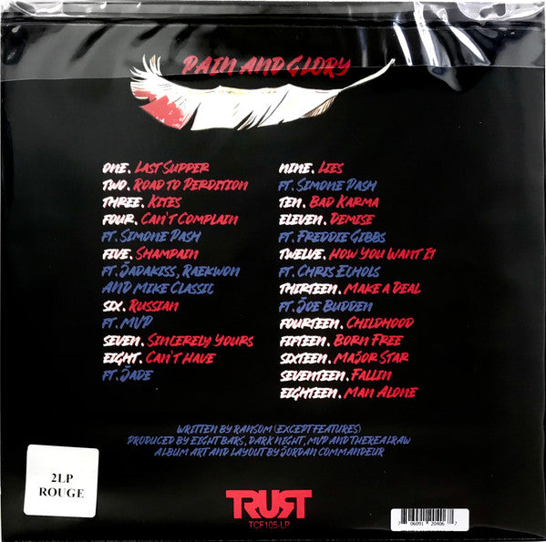 Ransom (5) : Pain & Glory (2xLP, Album, Red)