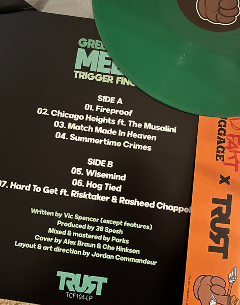 Vic Spencer x 38 Spesh : Greenthumbs Meets Trigger Fingers (LP, Ltd, Gre)