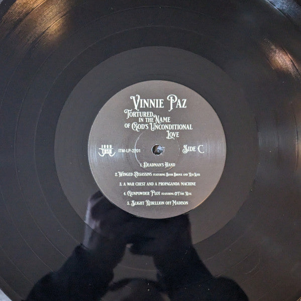 Vinnie Paz : Tortured In The Name Of God’s Unconditional Love (2xLP, Album)
