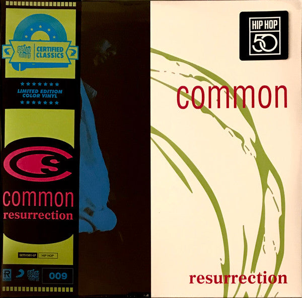 Common : Resurrection (LP, Blu + LP, Cre + Album, Ltd, Num, RE, Gat)