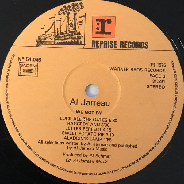 Al Jarreau : We Got By (LP, Album, Are)