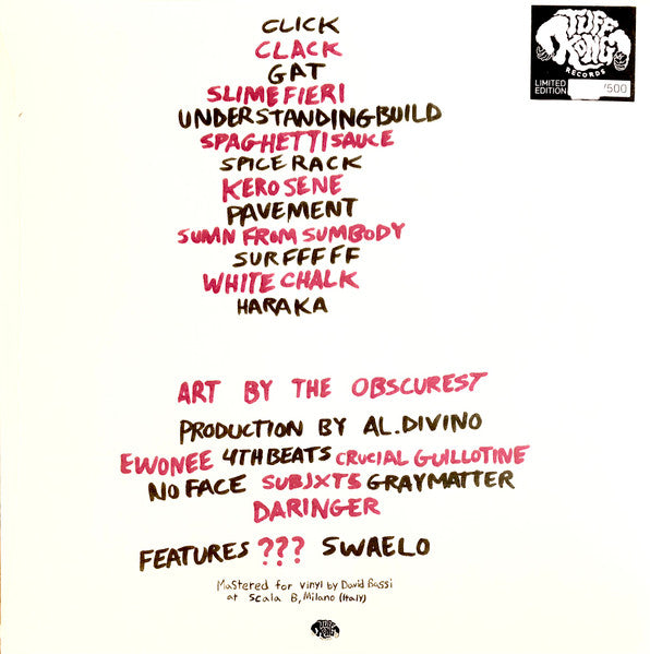 Al.Divino : Guns (LP, Album, Ltd, Pin)