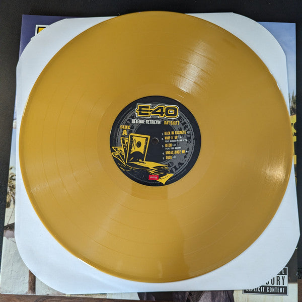 E-40 : Revenue Retrievin' Day Shift (2xLP, Album, RSD, Ltd, RE, Gol)