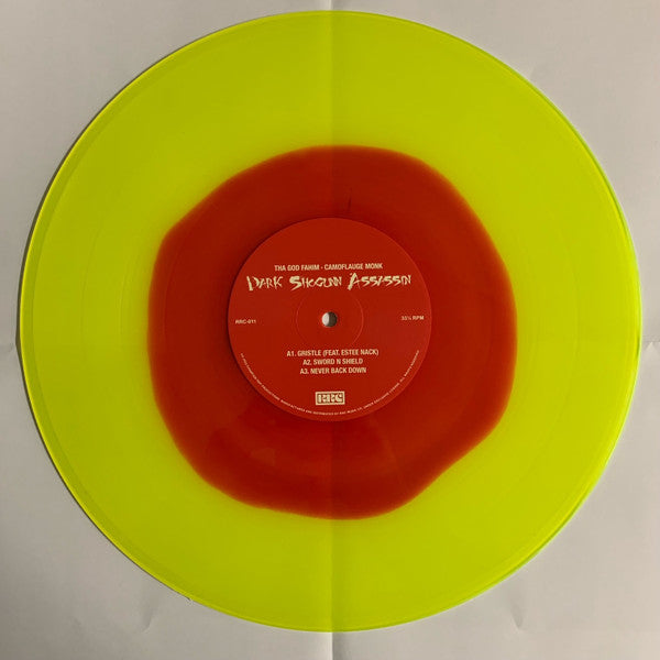 ThaGodFahim, Camoflauge Monk : Dark Shogunn Assassin (12", EP, Ltd, Yel)