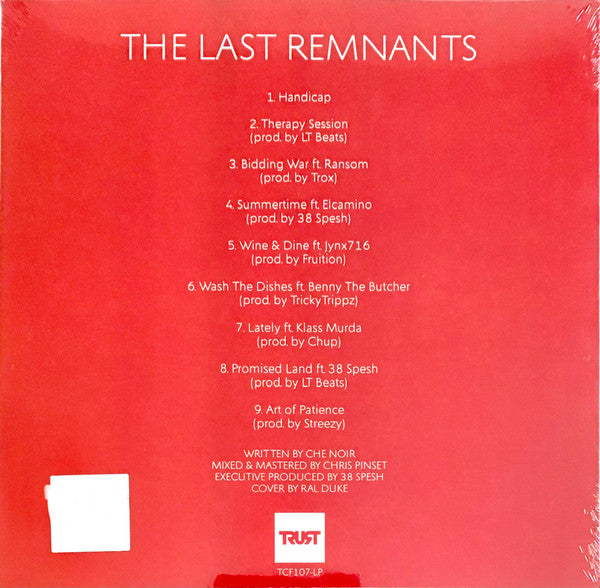 Che Noir : The Last Remnants (LP, Album)