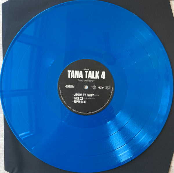 Benny The Butcher : Tana Talk 4 (2xLP, Album, Ltd, Blu)