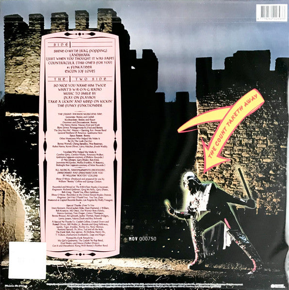 Bootsy Collins : The One Giveth, The Count Taketh Away (LP, Album, Ltd, Num, RE, Gol)