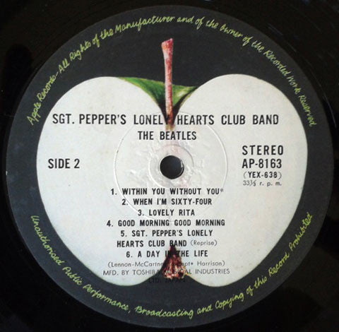 The Beatles : Sgt. Pepper's Lonely Hearts Club Band (LP, Album, RE, Gat)