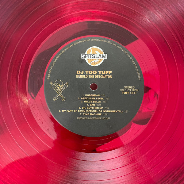 Too Tuff : Behold The Detonator (LP, Album, Red)