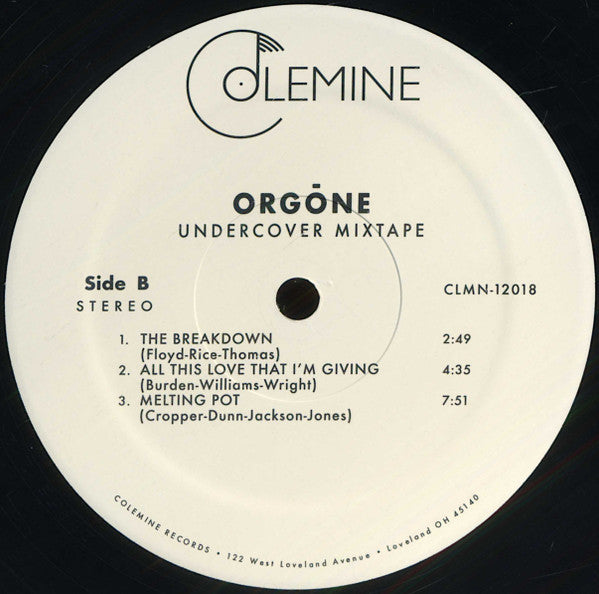 Orgone : Undercover Mixtape (2xLP, Mixtape, RP)