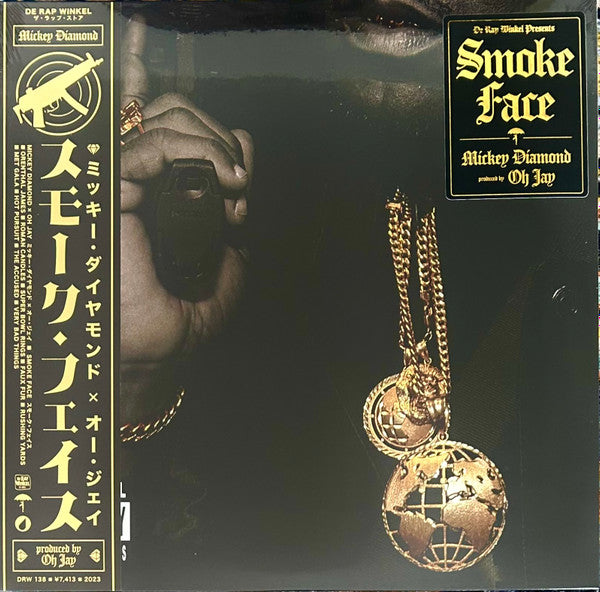 Mickey Diamond X Oh Jay : Smoke Face (LP, Ltd, Num, OBI)