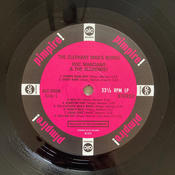 Roc Marciano & Alchemist : The Elephant Man's Bones (LP, Album, Ltd)