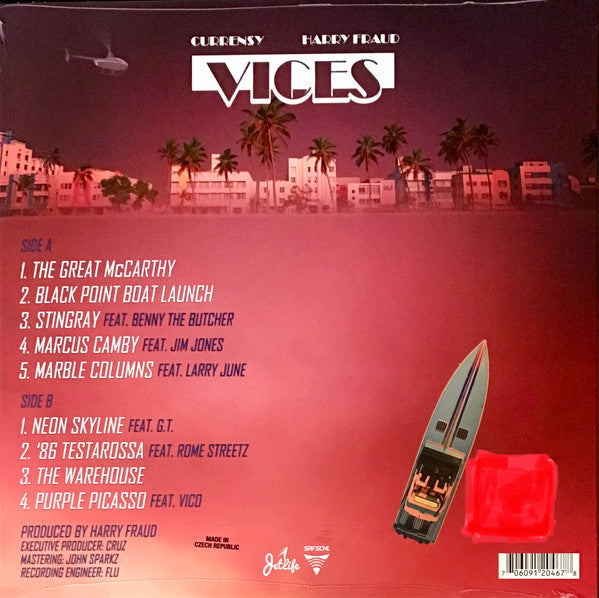 Curren$y, Harry Fraud : Vices (LP, Album)