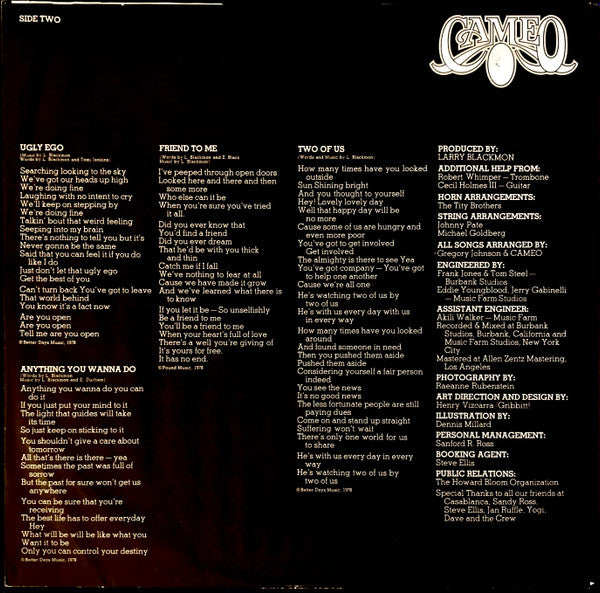 Cameo : Ugly Ego (LP, Album, Promo, Ter)