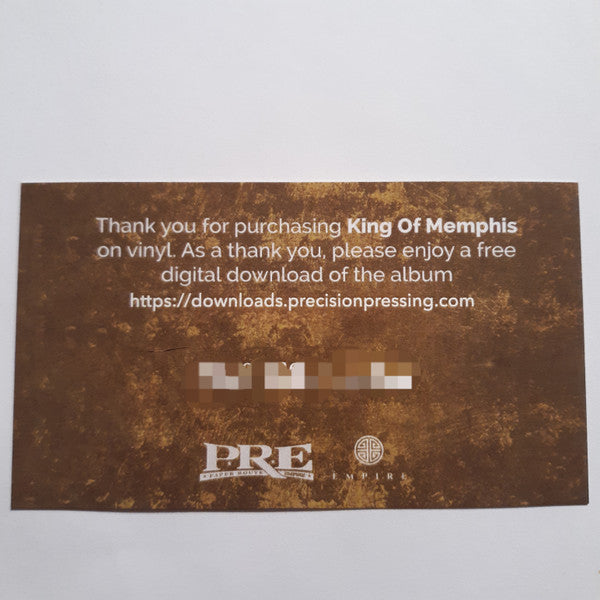 Young Dolph : King Of Memphis (LP, Album, RE, Gol)