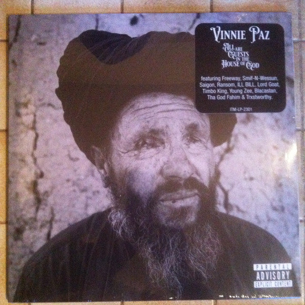 Vinnie Paz : All Are Guests In The House Of God (2xLP, Album)