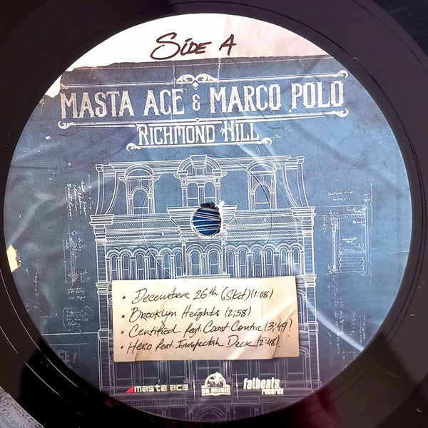 Masta Ace & Marco Polo (3) : Richmond Hill (2xLP, Album)