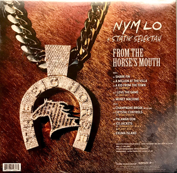 Nym Lo & Statik Selektah : From The Horse's Mouth (LP, Album, Tur)