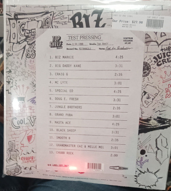 Various : Top Shelf 1988 (LP, RSD, Comp, Cle)