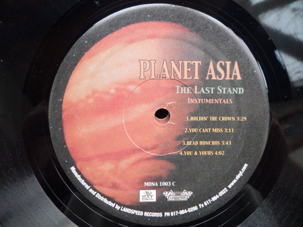 Planet Asia : The Last Stand (2xLP, MiniAlbum)