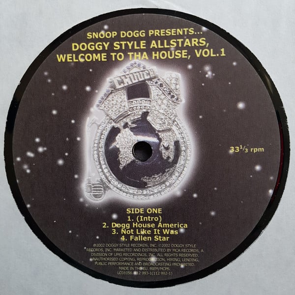 Doggy Style Allstars : Welcome To Tha House, Vol. 1 (3xLP, Comp, 180)