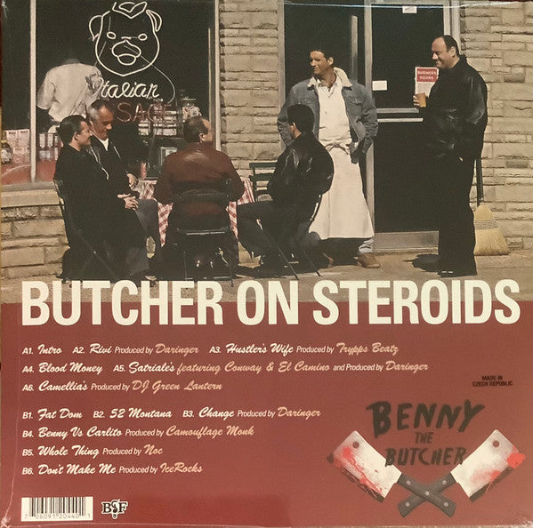 Benny The Butcher x DJ Green Lantern : Butcher On Steroids (LP, Album, RE)