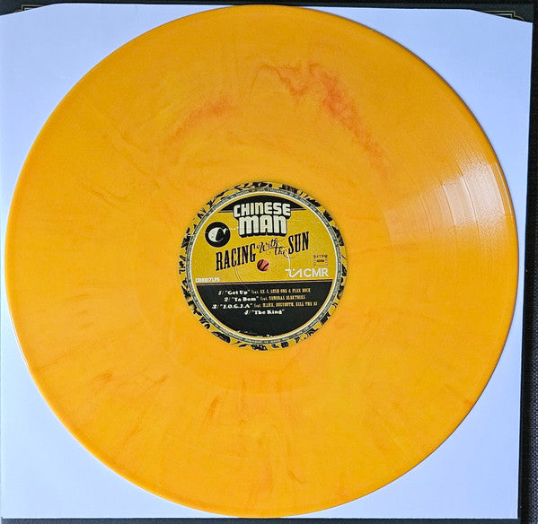 Chinese Man : Racing With The Sun / Remix With The Sun (3xLP, Album, Ltd, RE, Yel)