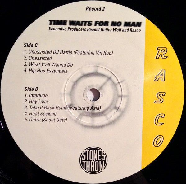 Rasco : Time Waits For No Man (2xLP, Album)