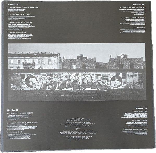 Artifacts : Between A Rock And A Hard Place (2xLP, Album, Ltd, Num, RE, 180)