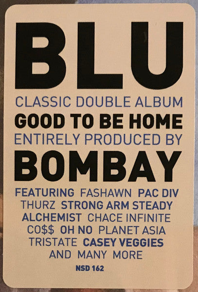 Blu (2) : Good To Be Home - 10th Anniversary Edition (2xLP, Album, Mar)
