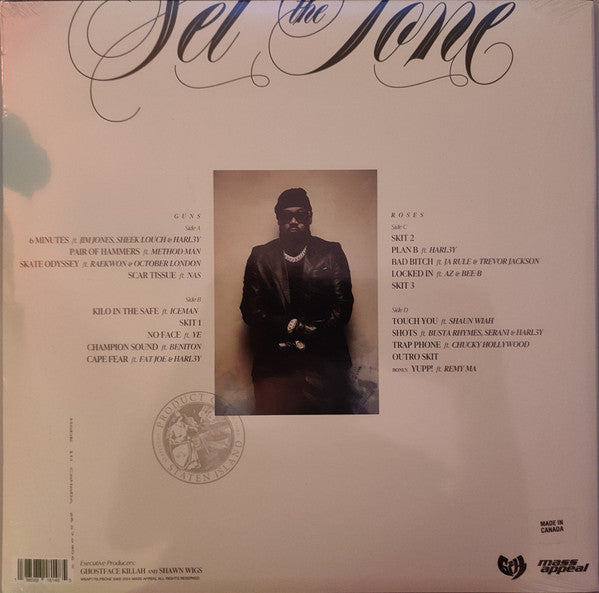 Ghostface Killah : Set The Tone (Guns & Roses) (2xLP, Album, Ltd, Bon)