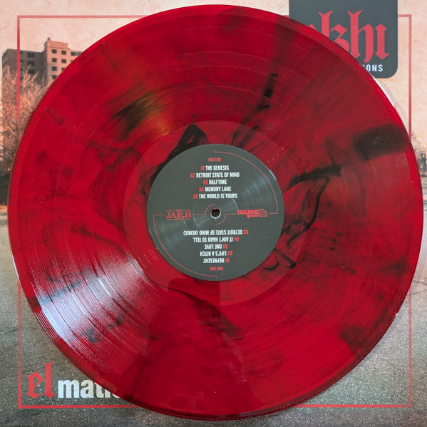 Elzhi And Will Sessions : Elmatic (LP, Album, Ltd, Num, RE, Red)