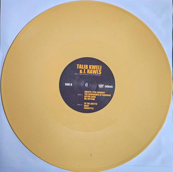 Talib Kweli, J. Rawls : The Confidence Of Knowing (2xLP, Ltd, Cus)