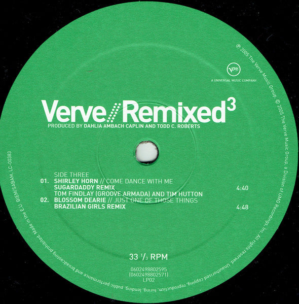 Various : Verve // Remixed³ (3x12", Comp)