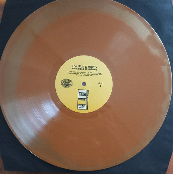 The High & Mighty : Home Field Advantage (2xLP, Album, RE, Gol)
