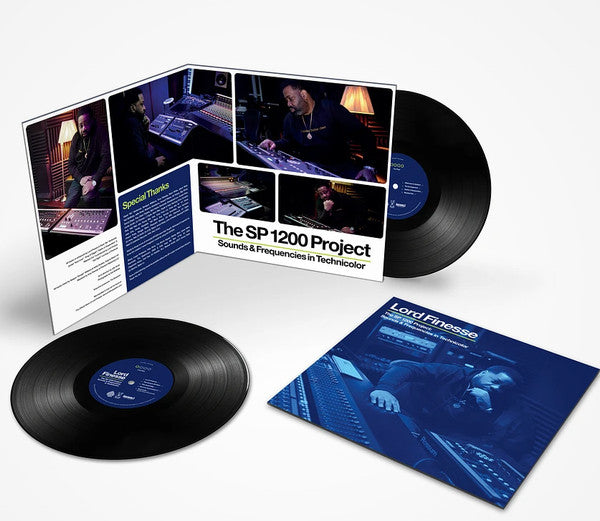 Lord Finesse : The SP 1200 Project Sounds & Frequencies In Technicolor (2xLP, Album, Ltd, Bla)