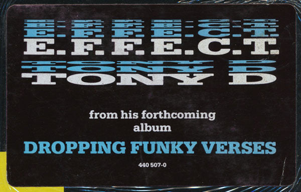 Tony D : E.F.F.E.C.T. (12")