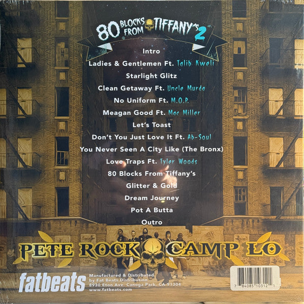 Pete Rock & Camp Lo : 80 Blocks From Tiffany's 2 (2xLP, Album, Ltd, RE, Lig)