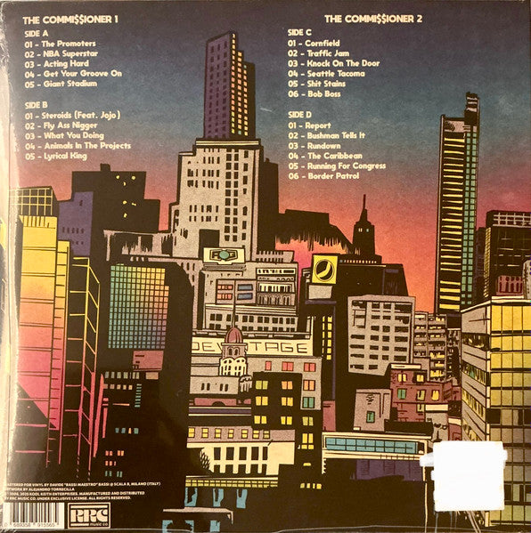 Kool Keith : The Commi$$ioner Vol. 1 & 2 (2xLP, Comp)